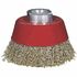 Wire Cup Brush Crimped 60mmxm14 Blister